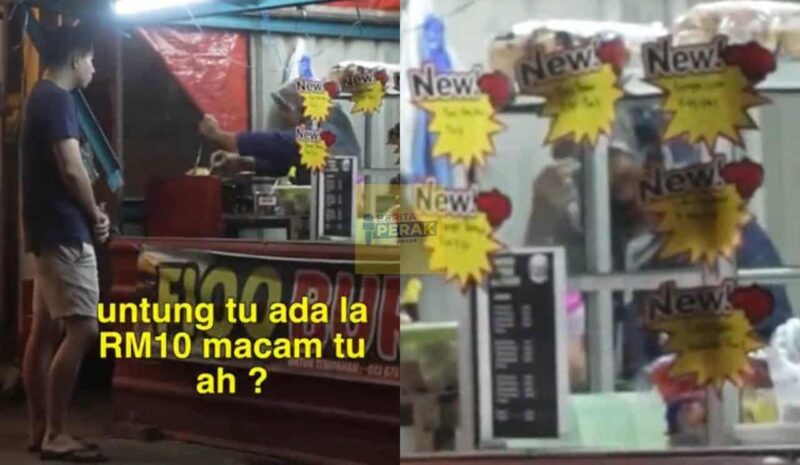 “Letak 1 saja, rezeki kita yang atas tentukan” – Walau untung RM10, wanita ini tetap jual burger setiap malam