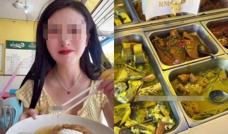 Pelancong China komplen makanan Malaysia tak sedap, kutuk orang Sabah tak tahu Mandarin