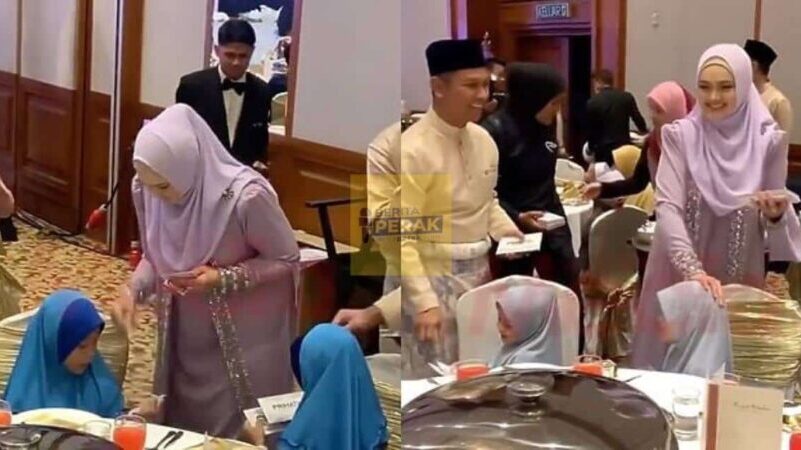 Tak perlu beratur naik pentas, Siti Nurhaliza dipuji santuni anak-anak yatim seorang demi seorang