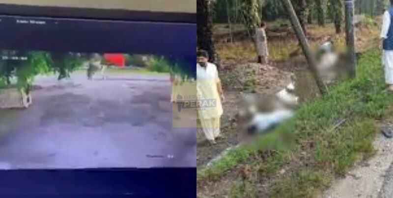 CCTV tunjuk 3 lelaki Pakistan dilanggar ‘kaki ganja’ pagi raya, netizen luah rasa geram