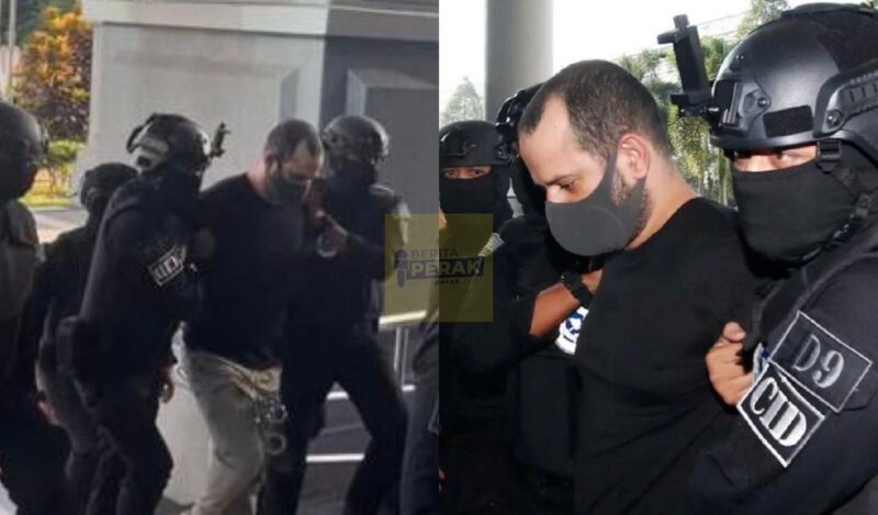 Lelaki Israel tiba di mahkamah untuk pertuduhan, dikawal ketat polis