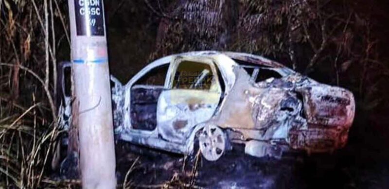 Pelajar USAS maut, bapa tak sempat tarik keluar dari kereta terbakar selepas terlibat kemalangan