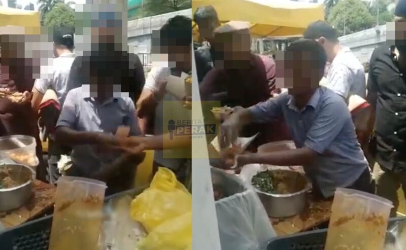 Warga asing jual makanan di tepi jalan ala Bombay, netizen persoal mana penguat kuasa