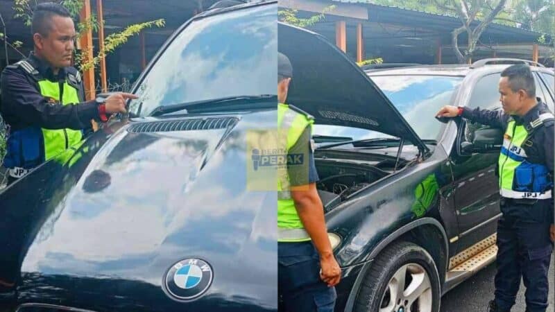 Lelaki ‘kantoi’ 7 tahun pandu BMW X6 tanpa cukai jalan