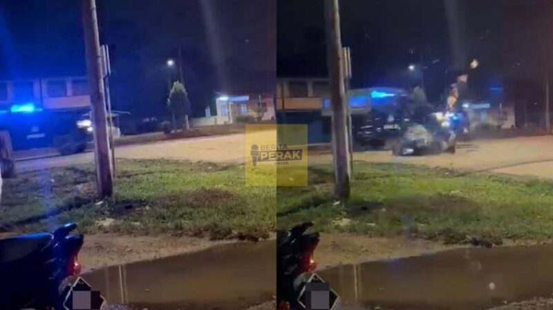 [Video] Remaja maut selepas motosikal bertembung dengan kenderaan polis