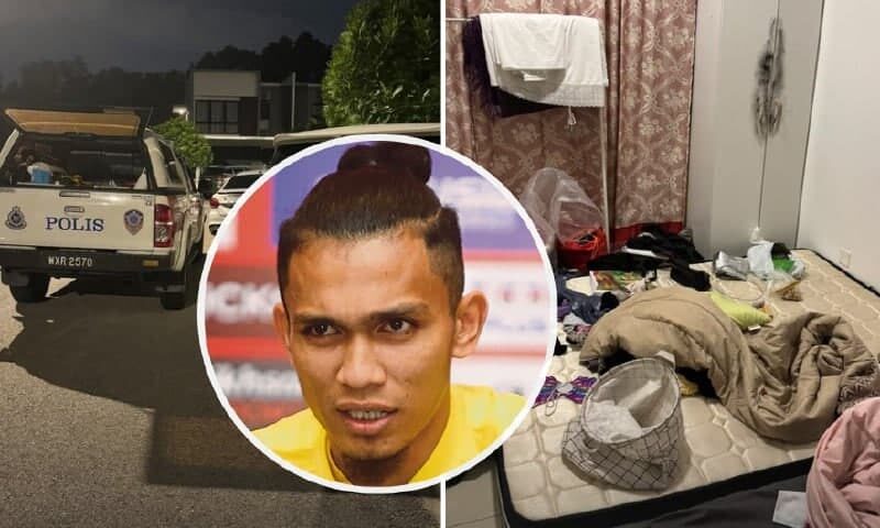 Rumah pemain Selangor FC, Khuzaimi Piee dipecah masuk
