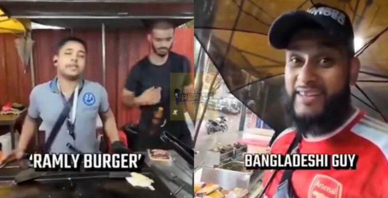 “Malaysia is not Malaysian anymore it’s Bangladesh” – Ramai bengang warga asing selamba jual burger Ramly tepi jalan