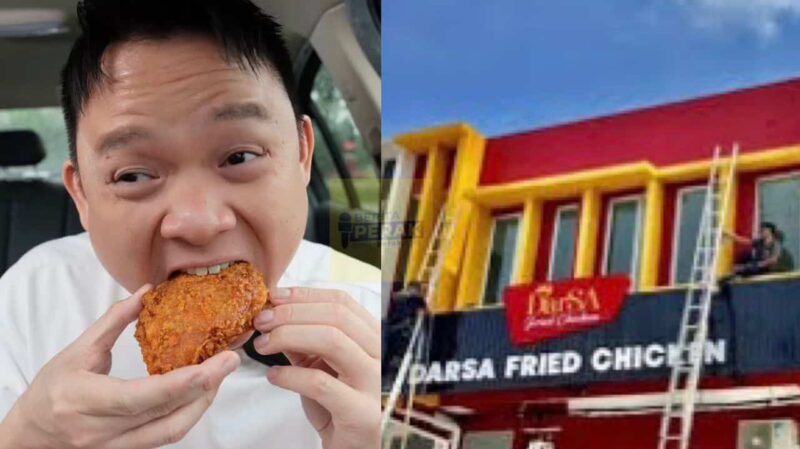 Buat video review Darsa Fried Chicken, ulasan lelaki Cina ini jadi tumpuan ramai