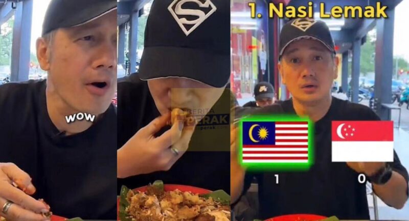 Selesa makan pakai tangan, Phua Chu Kang akui lebih suka nasi lemak dari Malaysia