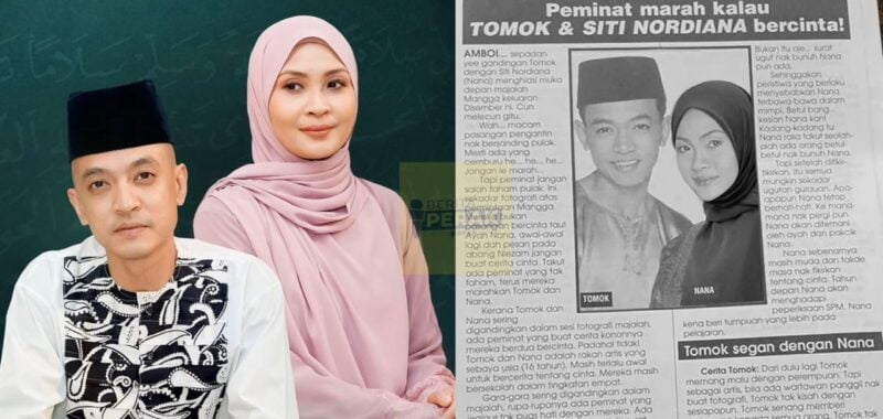 “Zaman majalah MANGGA” – Berita lama peminat marah jika bercinta dengan Siti Nordiana buat Tomok terhibur baca