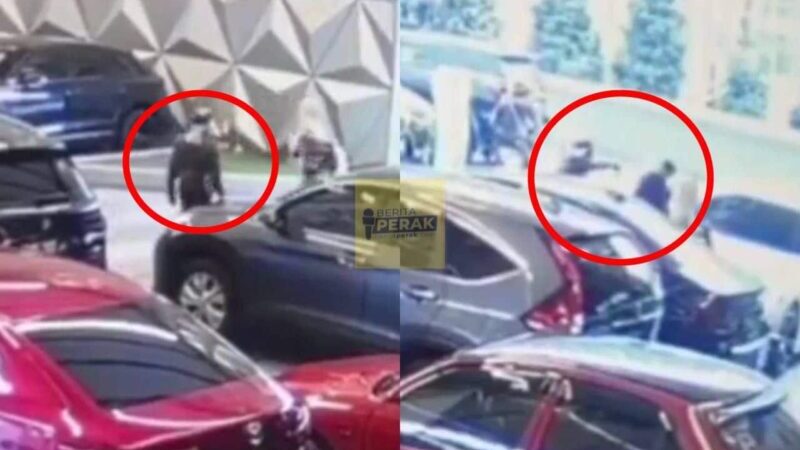 [Video] Rakaman CCTV Faisal Halim disimbah asid tular di media sosial
