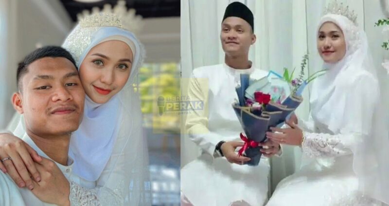 Batal kahwin dengan lelaki lain, Siti Jamumall nikah dengan ‘Aiman Tak Kesah’ di Thailand