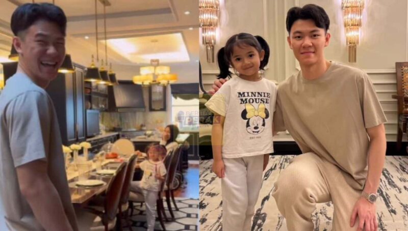 Menangis mahu jumpa, Hairul Azreen tunai impian Alisa bawa Lee Zii Jia datang rumah