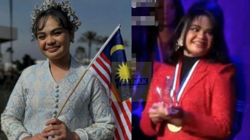 Harumkan nama Malaysia, anak saudara Siti Nurhaliza menang pingat emas di WCOPA