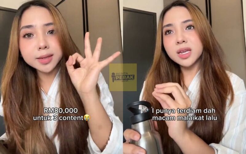 “Kalah gaji CEO” – Wanita terkejut gaji ‘content creator’ buat tiga video RM80,000