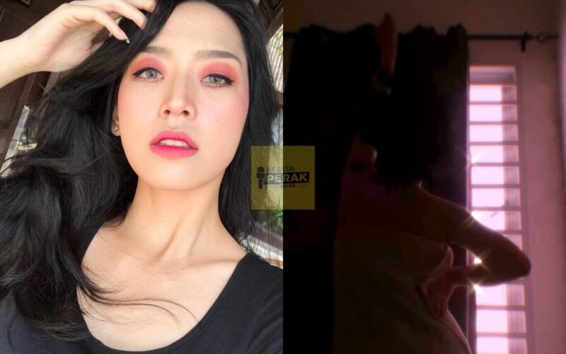 Selepas botakkan kepala, Nonny Nadirah berkemban sambil menari pula Selepas botakkan kepala, Nonny Nadirah berkemban sambil menari pula