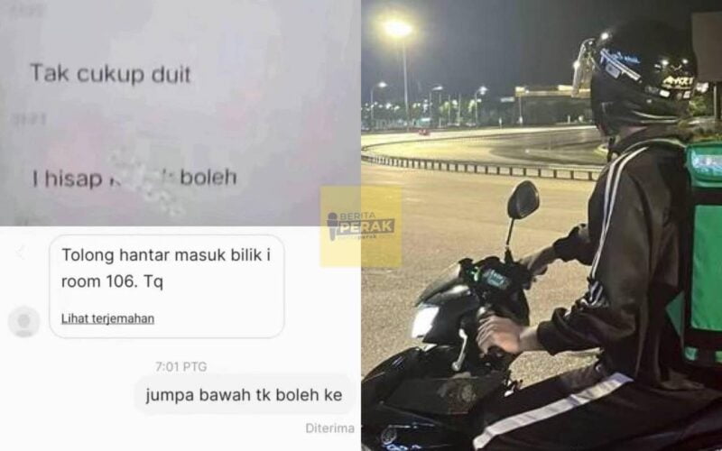 Dugaan cari rezeki, rider dedah permintaan ‘pelik’ pelanggan siap ajak masuk bilik