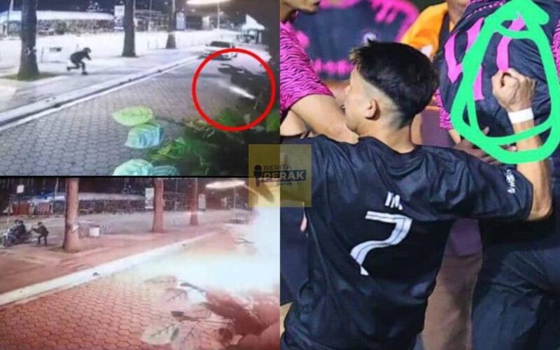 “Dia ini ada ‘wanted’..” – Pemain bola sepak acu kerambit juga suspek baling molotov di pusat hiburan