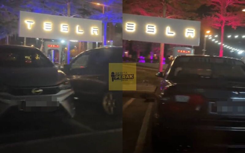 Kereta golongan ‘B40’ dikecam penuhi parkir tempat pengecasan Tesla