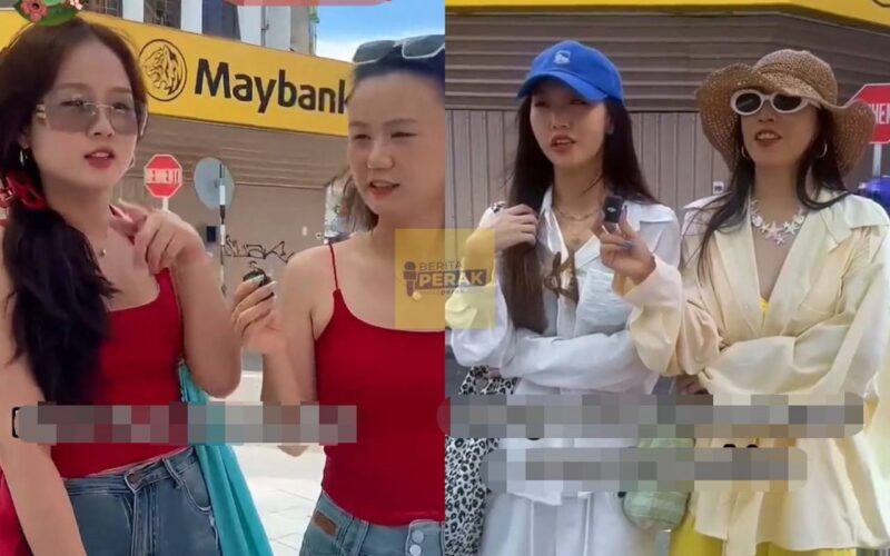 “Tenang & mood jadi happy” – Pelancong China kongsi sebab suka bergambar di bangunan Maybank ini