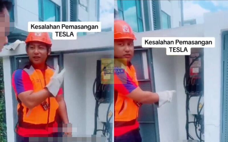 “Buat-buat tak faham konon” – Pemilik Tesla ‘kantoi’ sambung wayar sebelum meter cetus pelbagai reaksi netizen “Buat-buat tak faham konon” – Pemilik Tesla ‘kantoi’ sambung wayar sebelum meter cetus pelbagai reaksi netizen