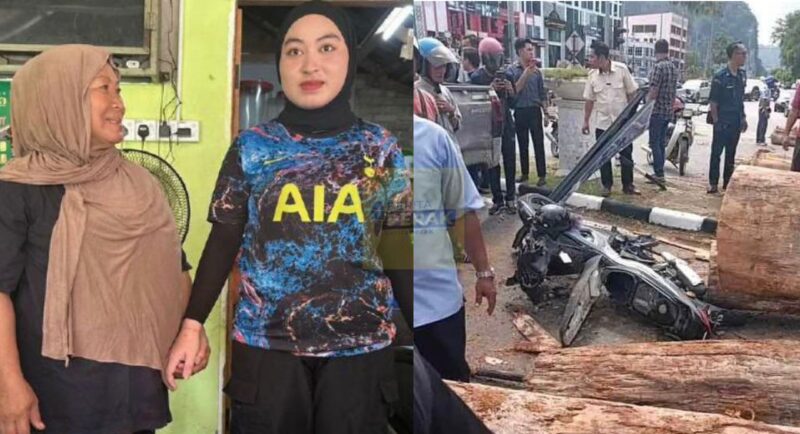 Masih trauma bunyi bising, wanita nyaris maut dihempap balak sembuh biarpun organ dalaman hampir rosak