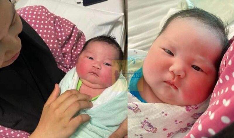 Wanita lahirkan bayi seberat 4.8kg, teringin minum Milo ais setiap malam