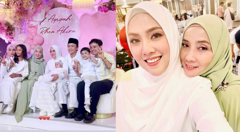 Sengketa sudah berakhir, majlis akikah jernihkan hubungan Shila Amzah dan ibu