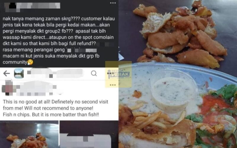 “Tak kena tekak, apasal tak wassap direct” – Pengusaha gerai makan kesal pelanggan ‘menyalak’ di media sosial