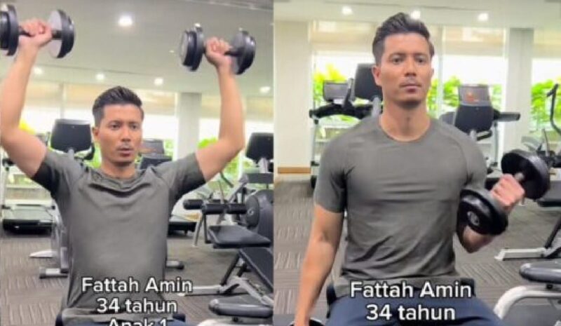 “Lagi ramai yang kejar dia lepas ni” – Fattah Amin mula main gym curi perhatian