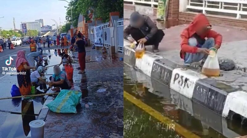 Ingatkan nak tolong, rupanya ‘berjemaah’ kebas minyak masak