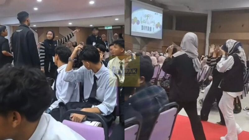 “Syok sendiri” – Fasilitator universiti dikecam buat ‘prank’ sambut birthday ketika orientasi pelajar baru