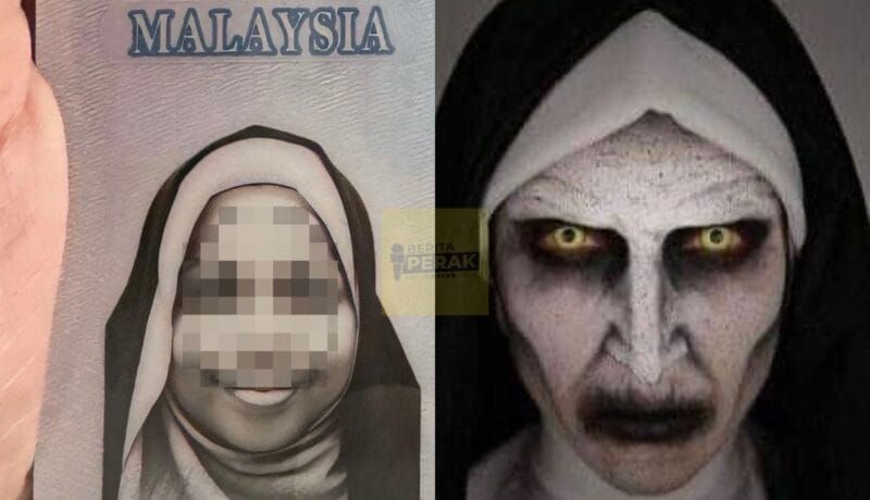 Tersalah pilih warna tudung, wanita terkejut tengok gambar sendiri selepas ‘renew’ pasport