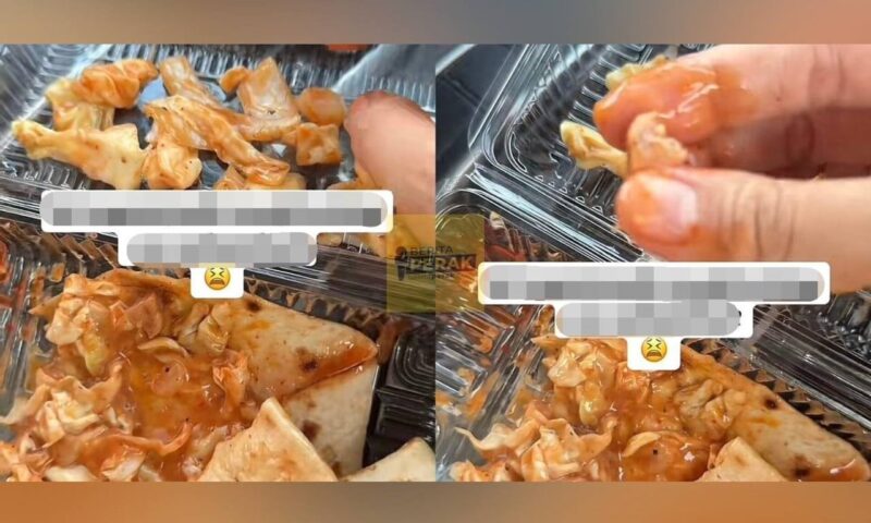 “Masa viral elok je..” – Wanita kecewa peniaga jual ‘chicken wrap’ ala kadar selepas popular