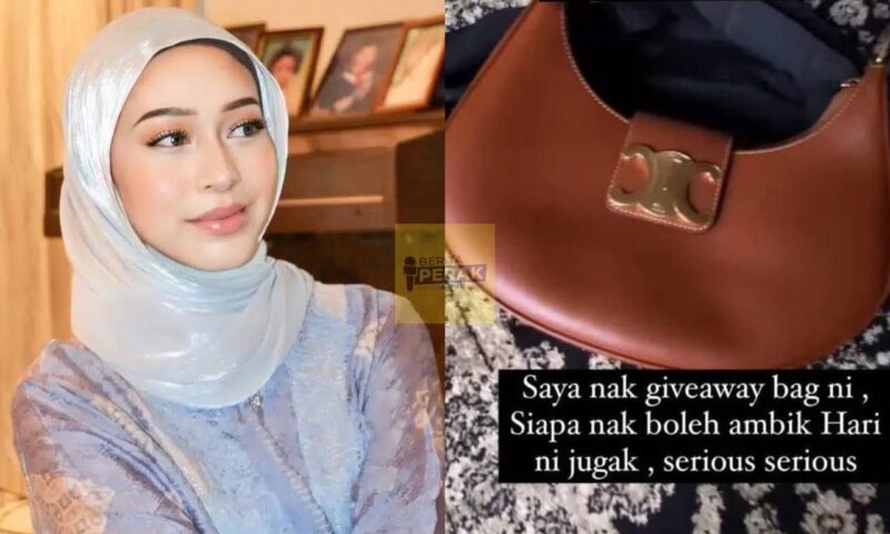 “Saya nak giveaway bag ni” – Dewi tak tahu handbag RM12k milik Cik Epal, sifatkan Jofliam seorang pemurah