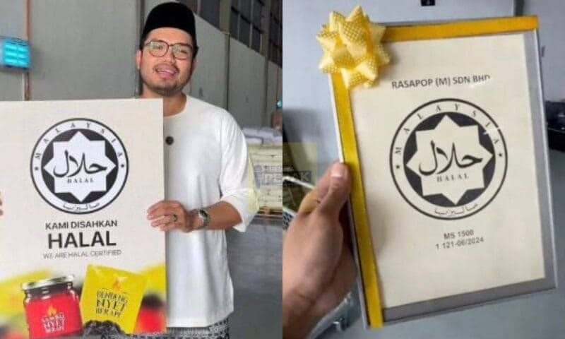 “Bukan benda tu tak halal, cuma..” – Ditanya mengenai status halal produk sebelum ini, Khairul Aming beri penjelasan