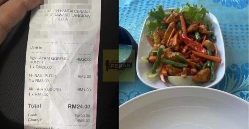 Pernah tular jual ayam goreng kunyit RM20, peniaga di Langkawi didenda RM10,000