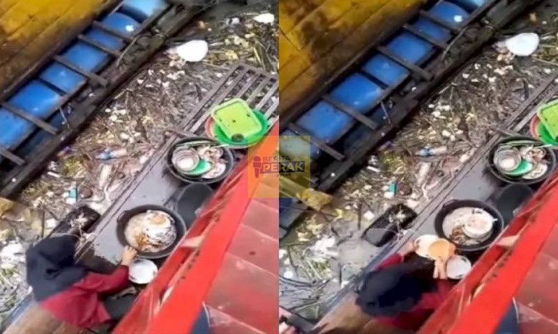 Pemilik restoran dikecam selamba cuci pinggan, mangkuk guna air sampah