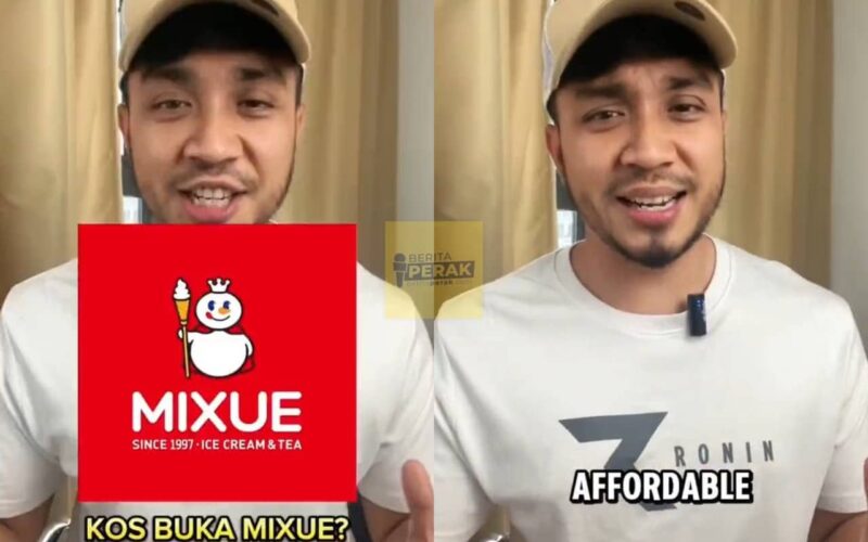 Lelaki ini kongsi kos anggaran jika mahu buka cawangan MIXUE di tempat sendiri