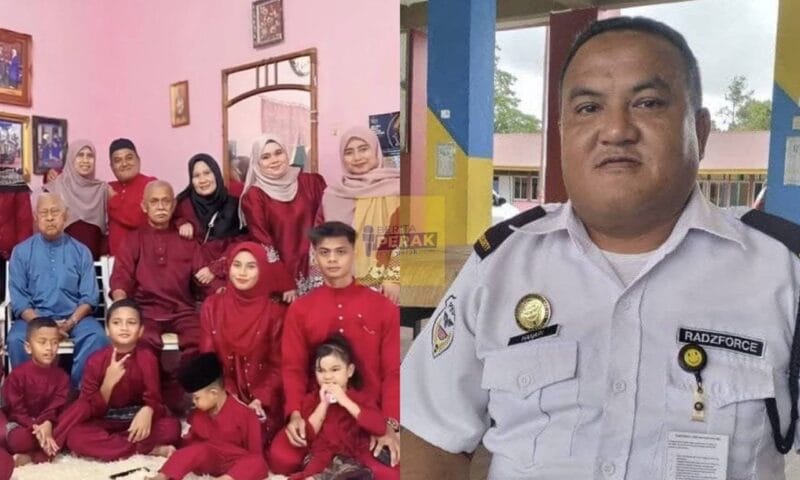 “Percaya dengan rezeki Allah” – Pengawal keselamatan rela berkorban demi jaga enam anak yatim piatu