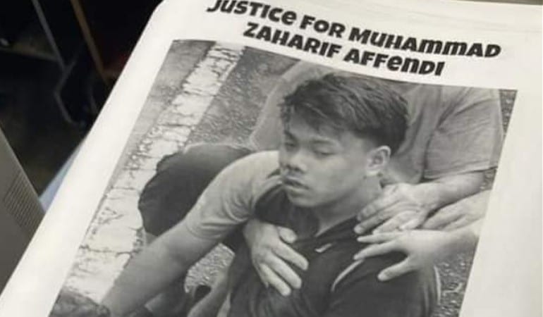 Muhammad Zaharif patah 8 tulang rusuk, hati pecah, paru-paru lebam & koyak