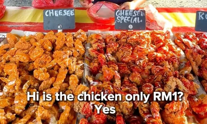 Peniaga jual ayam goreng RM1 jadi perdebatan ramai