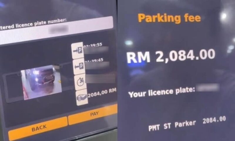 Wanita terkejut caj parkir KLIA lebih RM2,000