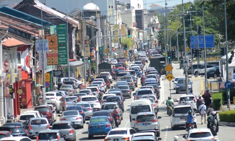 George Town dahului bandar paling sesak di Malaysia, Kota Bharu juga tersenarai