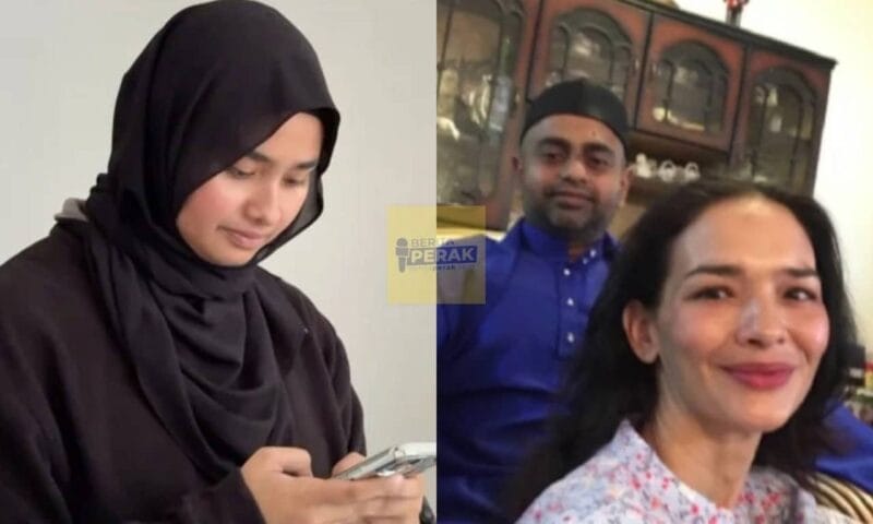 “Gambar mata lebam foto lama” – Anak sulung Zahnita Wilson tampil ‘back up’ bapa