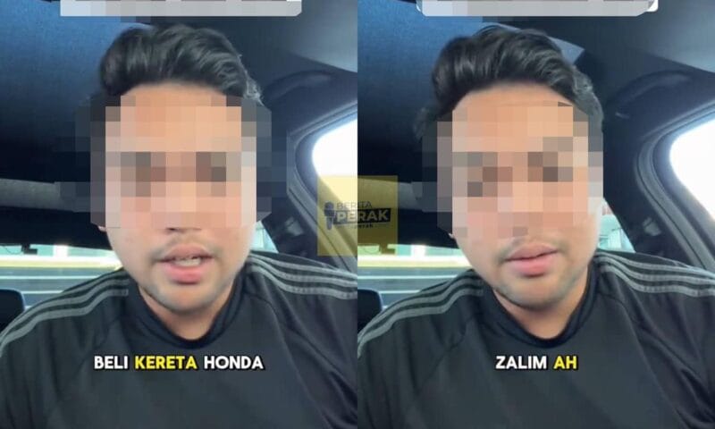 “Apa yang takut sangat” – Influencer pertikai lelaki bergaji RM4k ke atas tak pakai kereta Honda