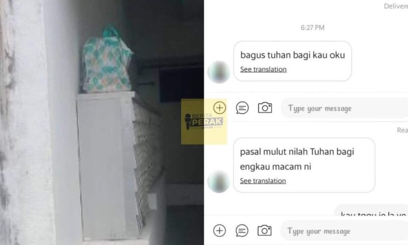 Enggan hantar barang sampai pintu, rider dikecam persenda pelanggan OKU