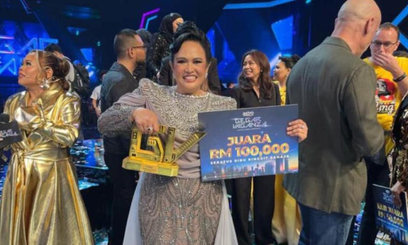 “Akhirnya saya menang” – Tepati ramalan, Liza Aziz juara Gegar Vaganza 11