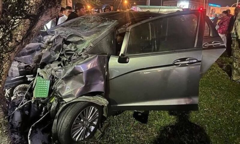 Pemandu Honda Jazz rempuh dua remaja hingga maut tiada lesen memandu