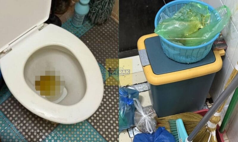 ‘Kencing tak flush, sampah dari awal Ramadan sampai hari ni tak buang’ ‘Kencing tak flush, sampah dari awal Ramadan sampai hari ni tak buang’